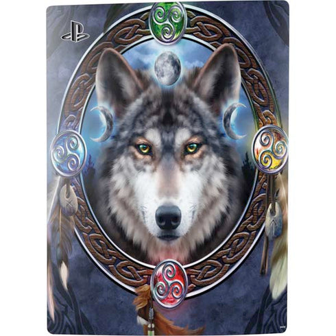 Brigid Ashwood Wolf Symbols PS5 Digital Edition Console Skin